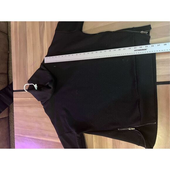 Gapfit Hoodie Tunic Pullover Long Sleeve Thumb Hole Charcoal Tencel Blend Size X - Picture 5 of 6